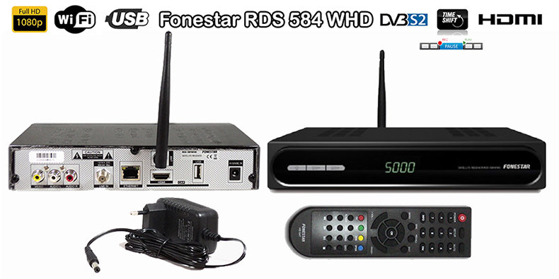 Fonestar RDS-584WHD - Firmware EMU - TV, iPTV & SAT - Dekazeta
