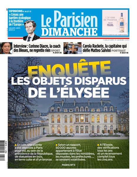 Le Parisien Du Dimanche 7 Juillet 2019