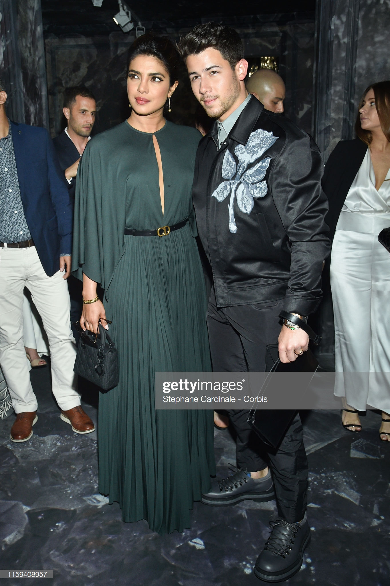 Nick Jonas and Priyanka Chopra - Attend the Christian Dior Haute Couture Fall/Winter 2019/2020 show - 07/01/19