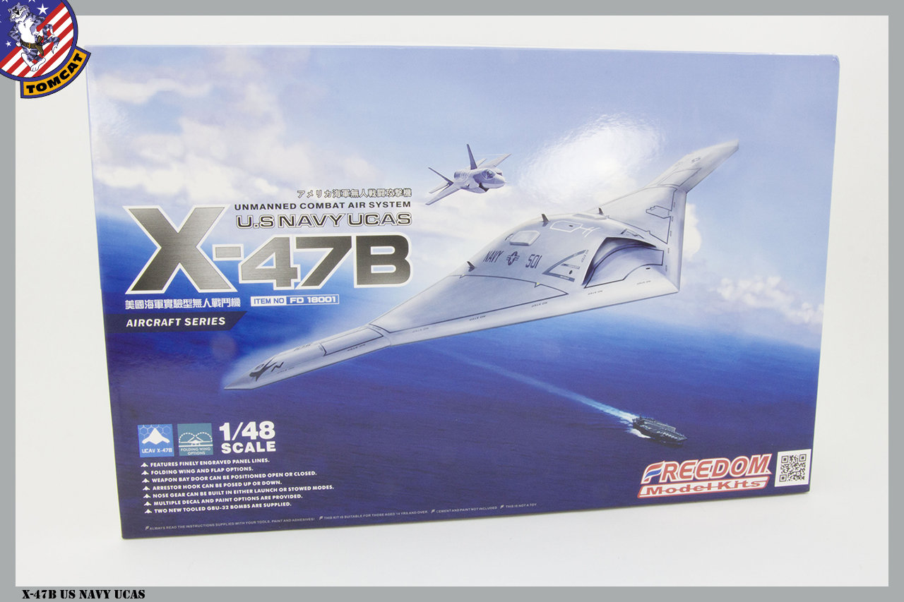 X-47B Freedom Model 1/48 TERMINE 8vwp