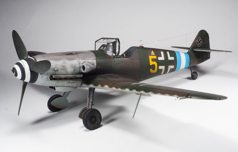 Messerschmitt Bf 109 G-10 type 110 , Hasegawa 1/32 TERMINE Ht7t