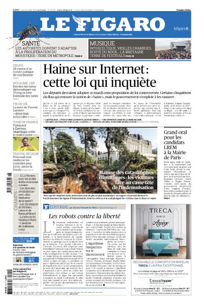 Le Figaro Du Mardi 9 Juillet 2019