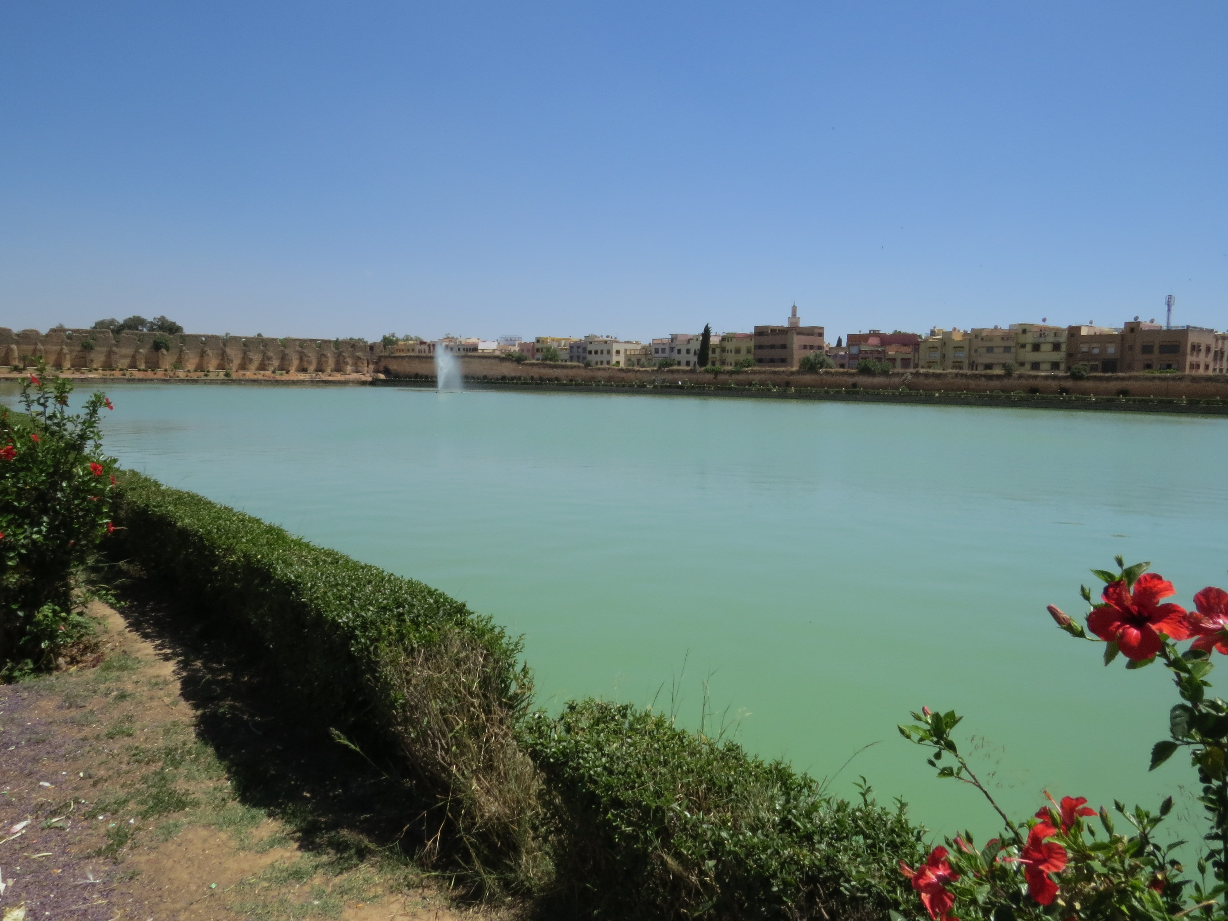 Bassin de l'agdal Meknès Maroc