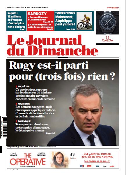 Le Journal Du Dimanche 21 Juillet 2019