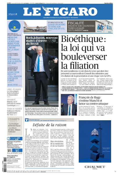 Le Figaro Du Mercredi 24 Juillet 2019