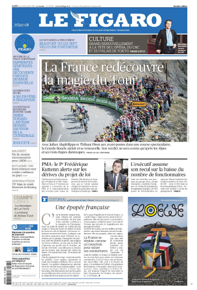 Le Figaro Du Jeudi 25 Juillet 2019