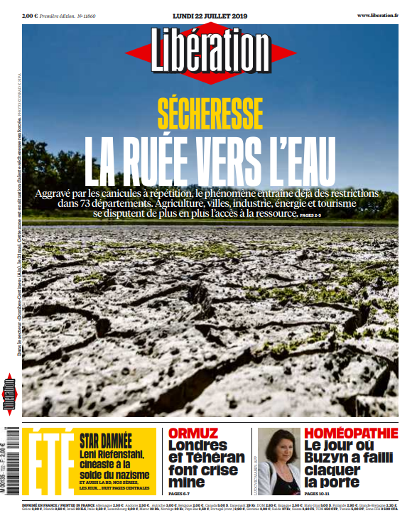 Libération Du Lundi 22 Juillet 2019