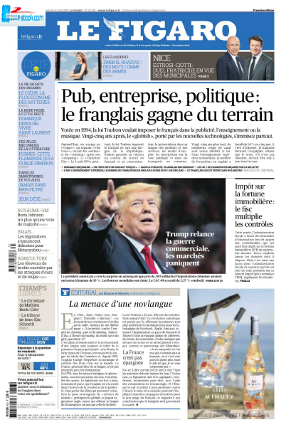 Le Figaro Du Samedi 3 & Dimanche 4 Août 2019 