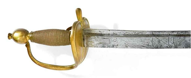 Forte épée modèle 1754 Ggdi