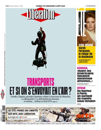 Libération Du Samedi 3 & Dimanche 4 Août 2019 