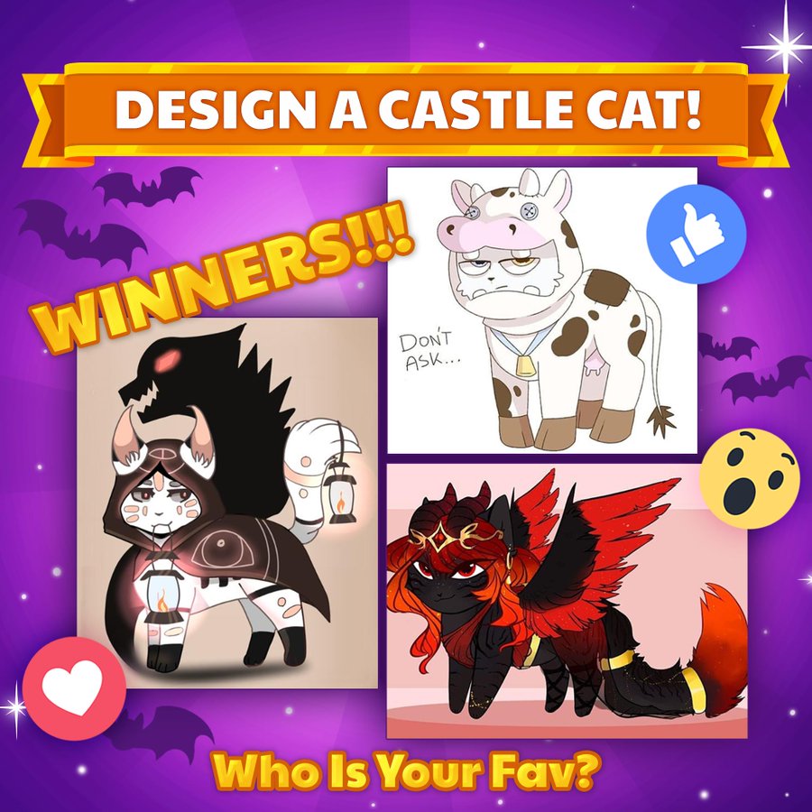 Concours Design a castle cat 4 Qlu6