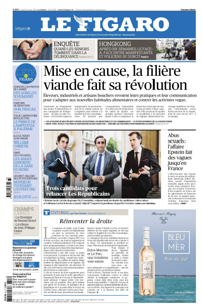 Le Figaro Du Mardi 13 Août 2019
