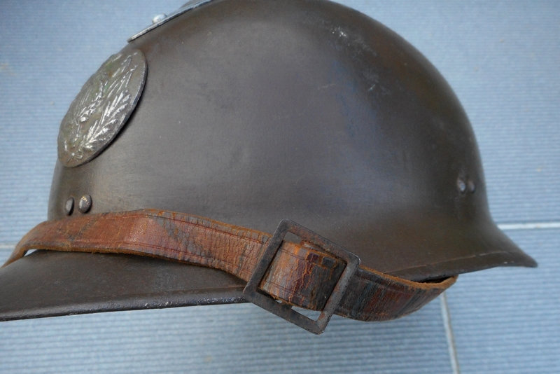 Casque Adrian 26 Intendance daté 1938 P54x