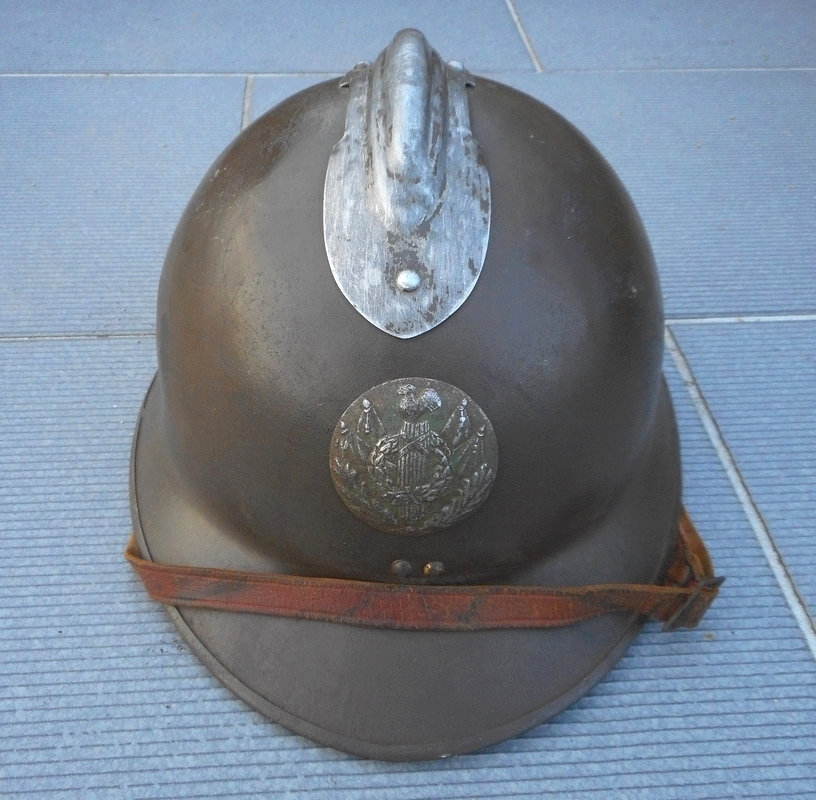 Casque Adrian 26 Intendance daté 1938 Vts0