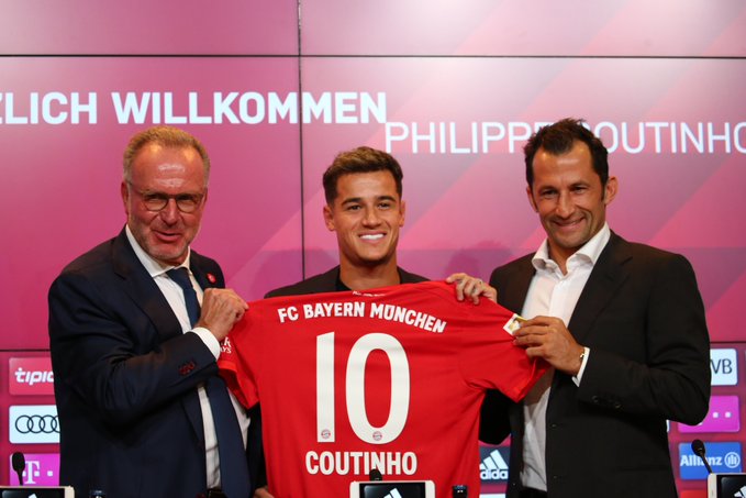 [10] [Mittelfeld] Philippe #Coutinho en prêt au Bayern !  E281