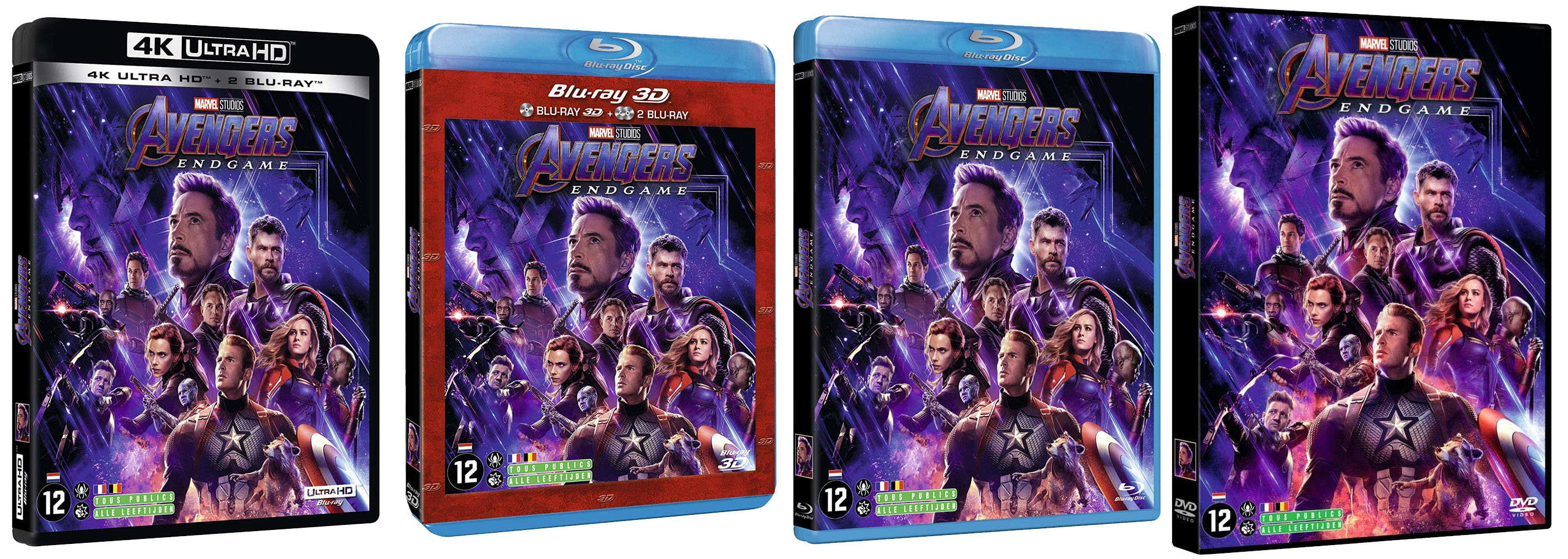Avengers : Endgame - Blu-Ray et DVD