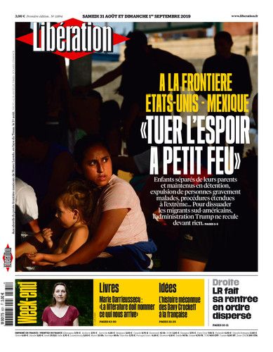 Libération Du Samedi 31 & Dimanche 1er Septembre 2019