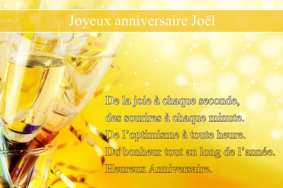 Joyeux Anniversaire En Retard Oops A Joel Jofu