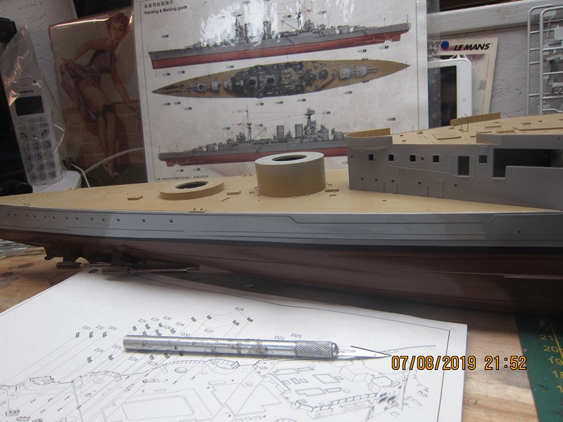 Croiseur HMS Hood [Trumpeter 1/200°] de 0582..574 Richard Mz2u