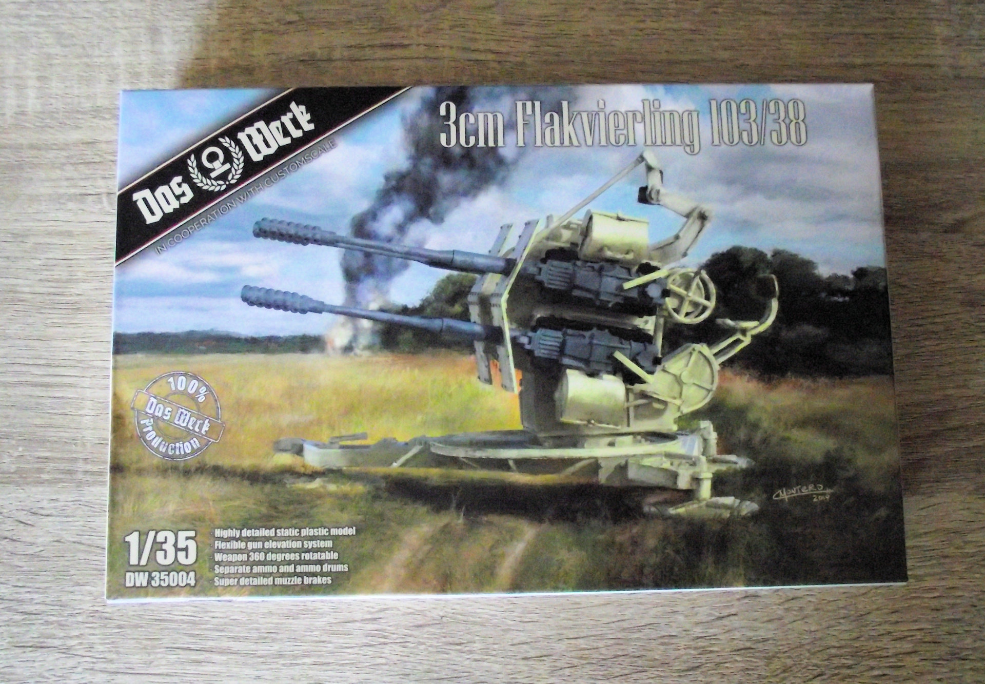 Flak Wierling Revell 1x35 Ow2j