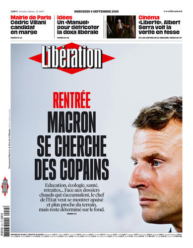 Libération Du Mercredi 4 Septembre 2019