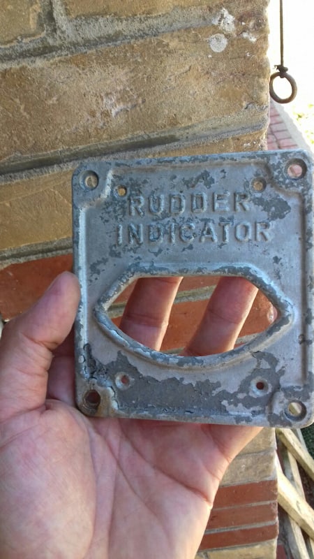 Rudder indicator ??? Nilf