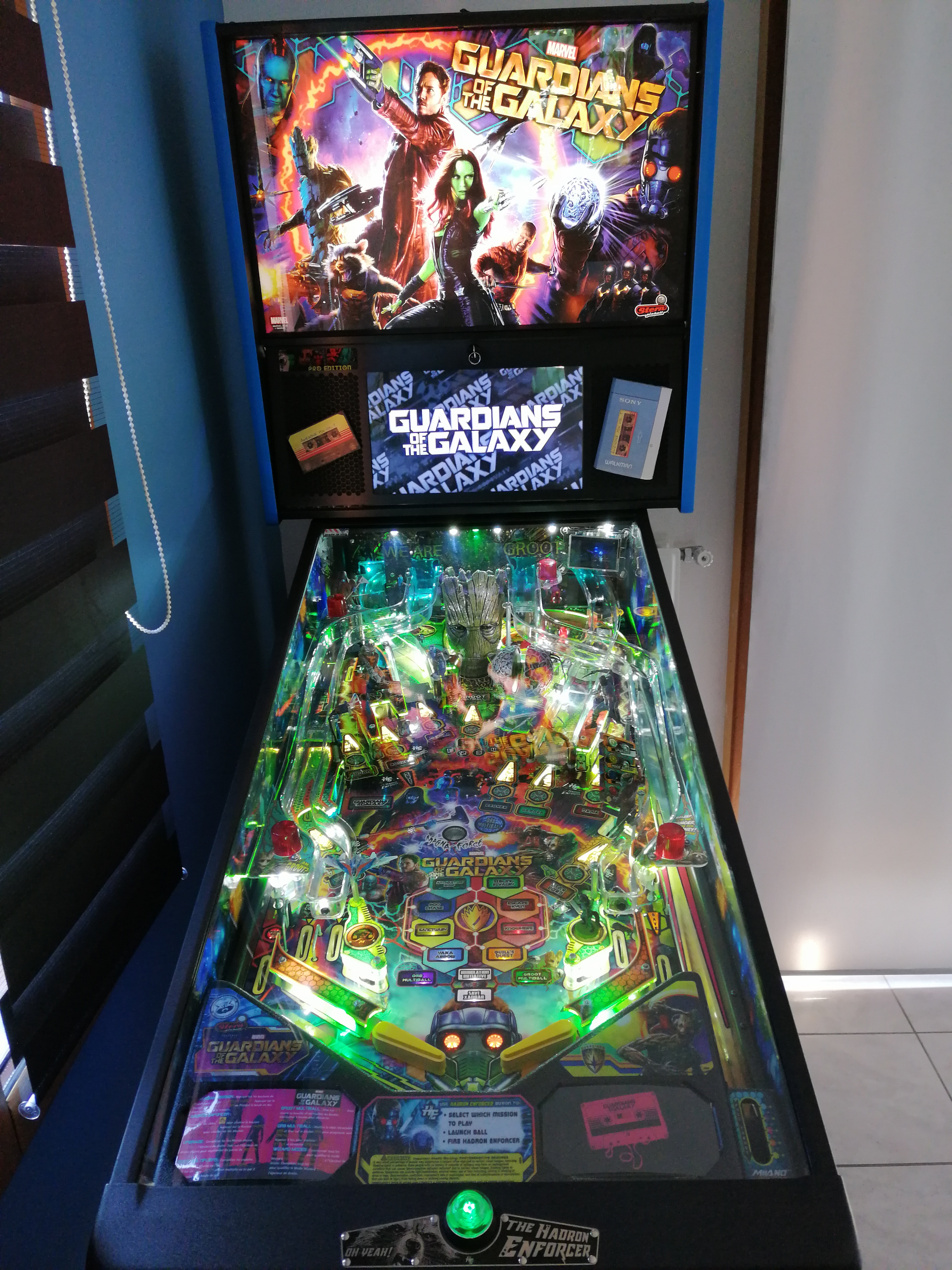 Flipper Guardians of the Galaxy Pro / Stern Pinball Neuf