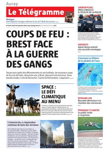 Le Télégramme (7 Editions) Du Mardi 10 Septembre 2019