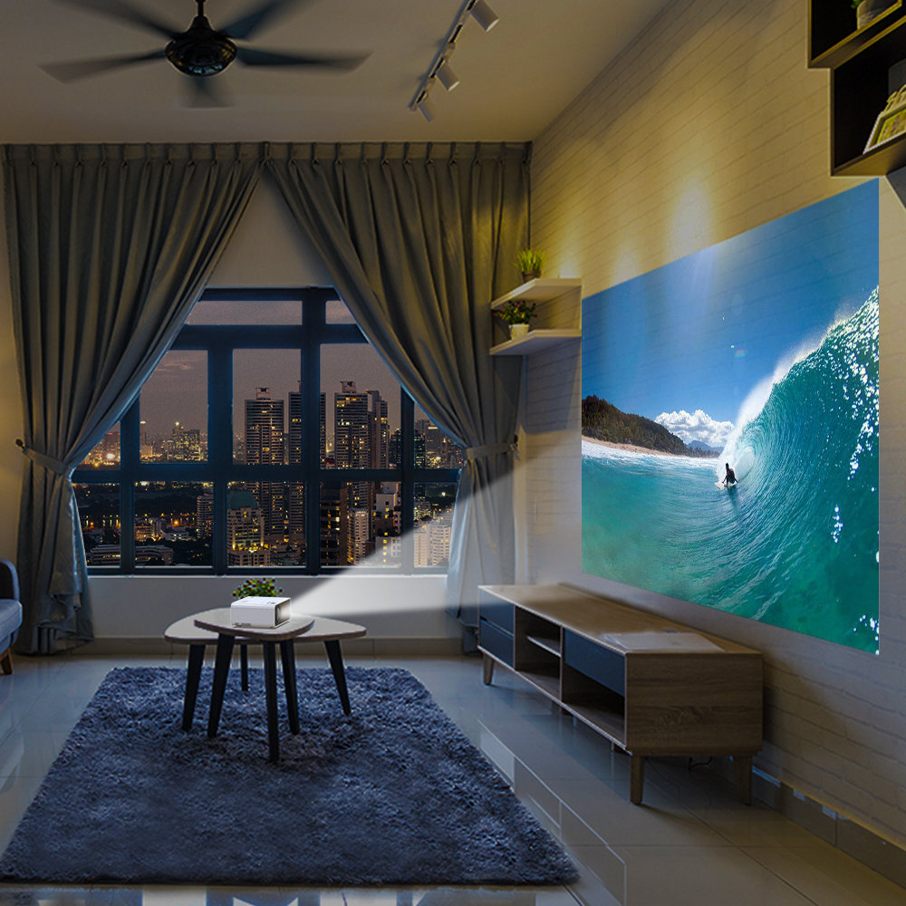 Artlii Enjoy Vidéoprojecteur Portable LED Rétroprojecteur 480p avec