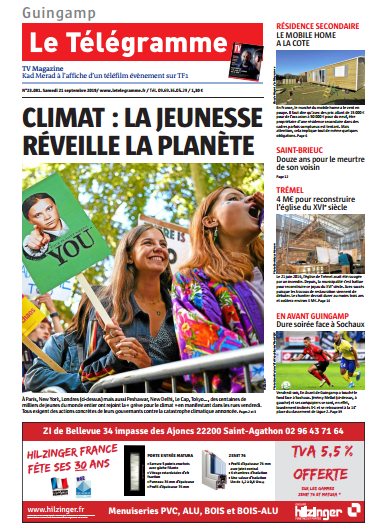 Le Télégramme (7 Editions) Du Samedi 21 Septembre 2019