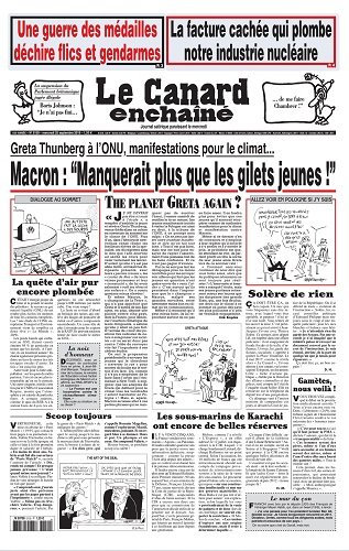 Le canard enchaîné N° 5159