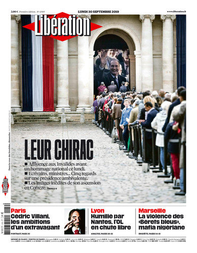 Libération Du Lundi 30 Septembre 2019
