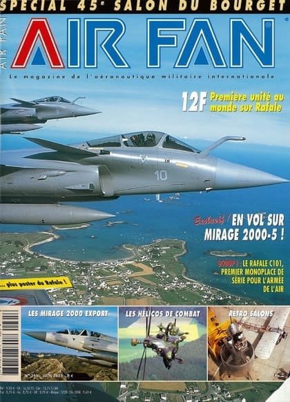 AIR FAN n°290 à 301 Année 2003