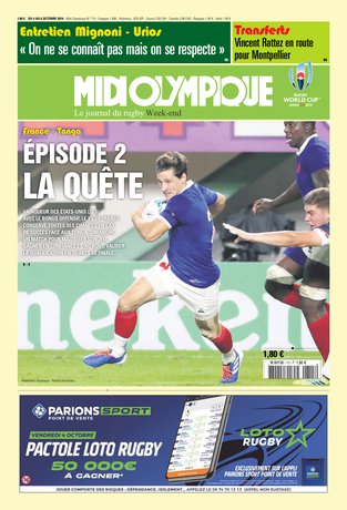 Midi Olympique Vert Du Vendredi 4 Octobre 2019