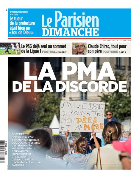 Le Parisien Du Dimanche 6 Octobre 2019