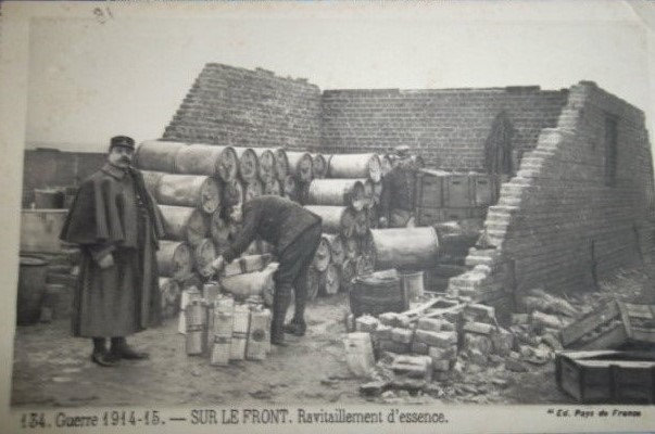 Le carburant pendant la Grande guerre Lokv