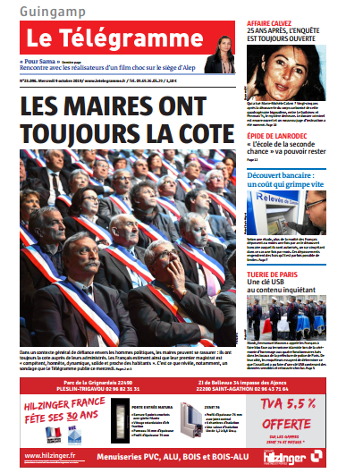 Le Télégramme (9 Editions) Du Mercredi 9 Octobre 2019