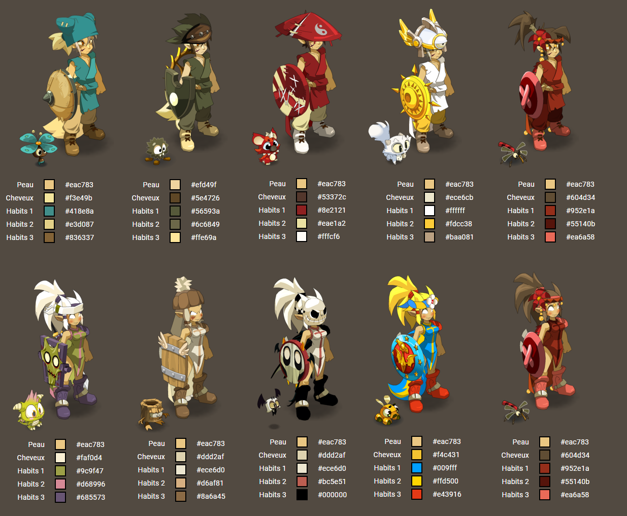 Skin dofus