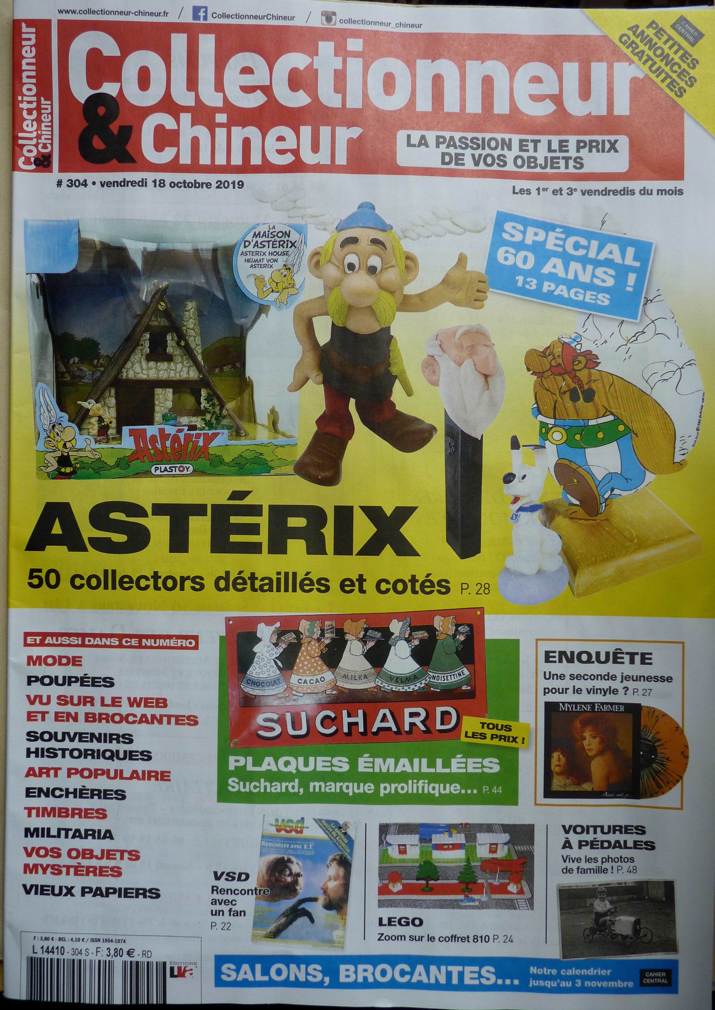collectioneur & Chineur 304 ASTERIX Spécial 60 ans Xumd