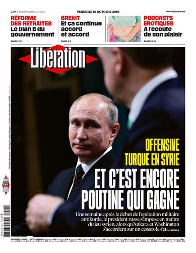 Libération Du Vendredi 18 Octobre 2019