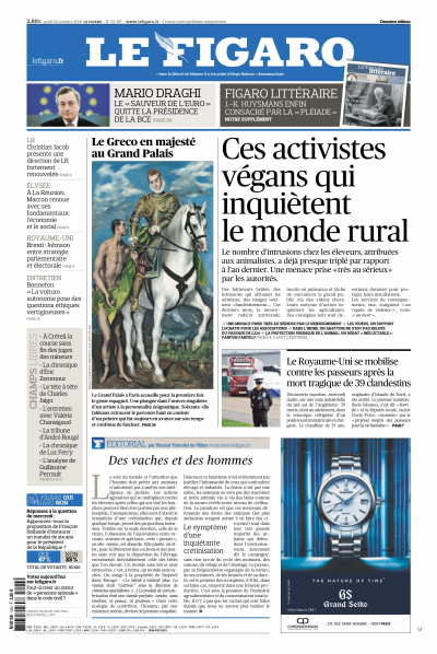 Le Figaro Du Jeudi 24 Octobre 2019