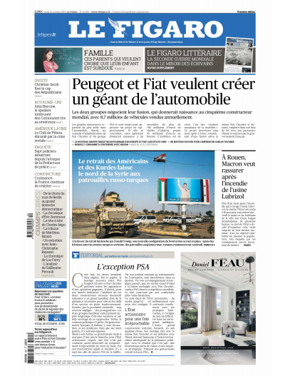 Le Figaro Du Jeudi 31 Octobre 2019