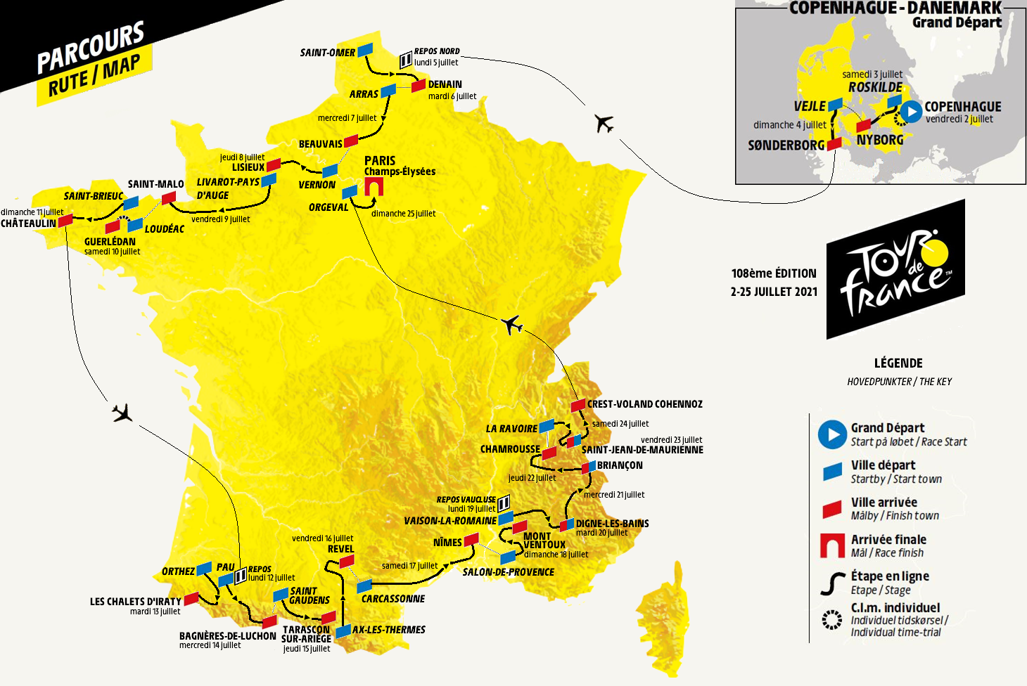 [Concours] Tour de France 2022 - Résultats p.96 - Page 9 - Le - Tour De France Etape Du Jour 14 Juillet 2022