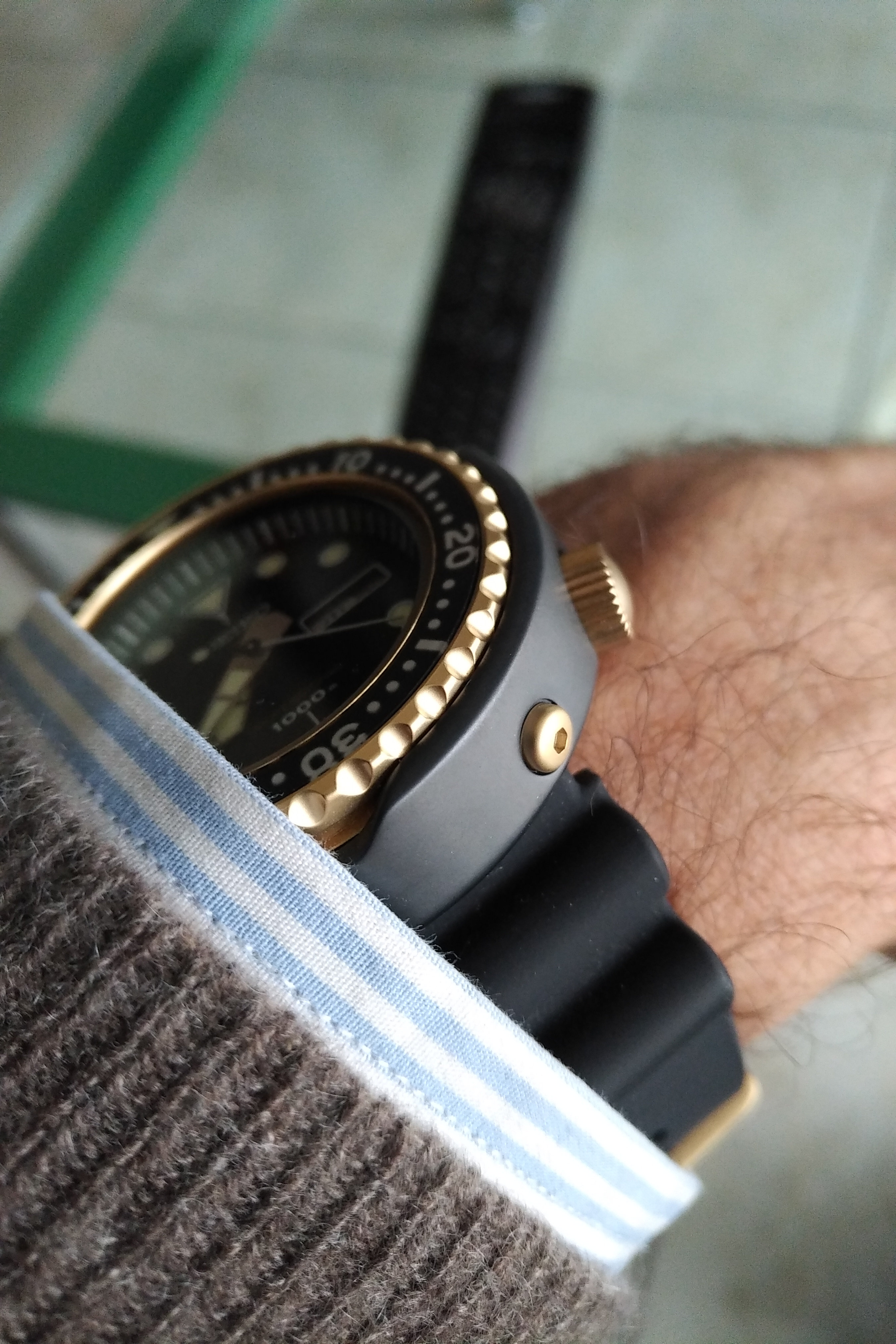 Ma nouvelle Seiko sbbn040: Tuna 1000m F0l0