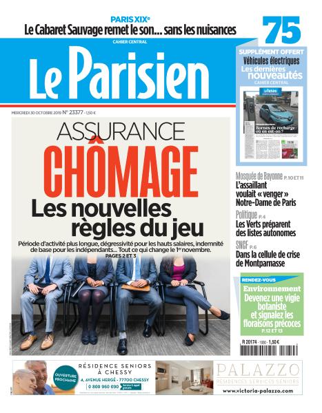 Le Parisien Du Mercredi 30 Octobre 2019