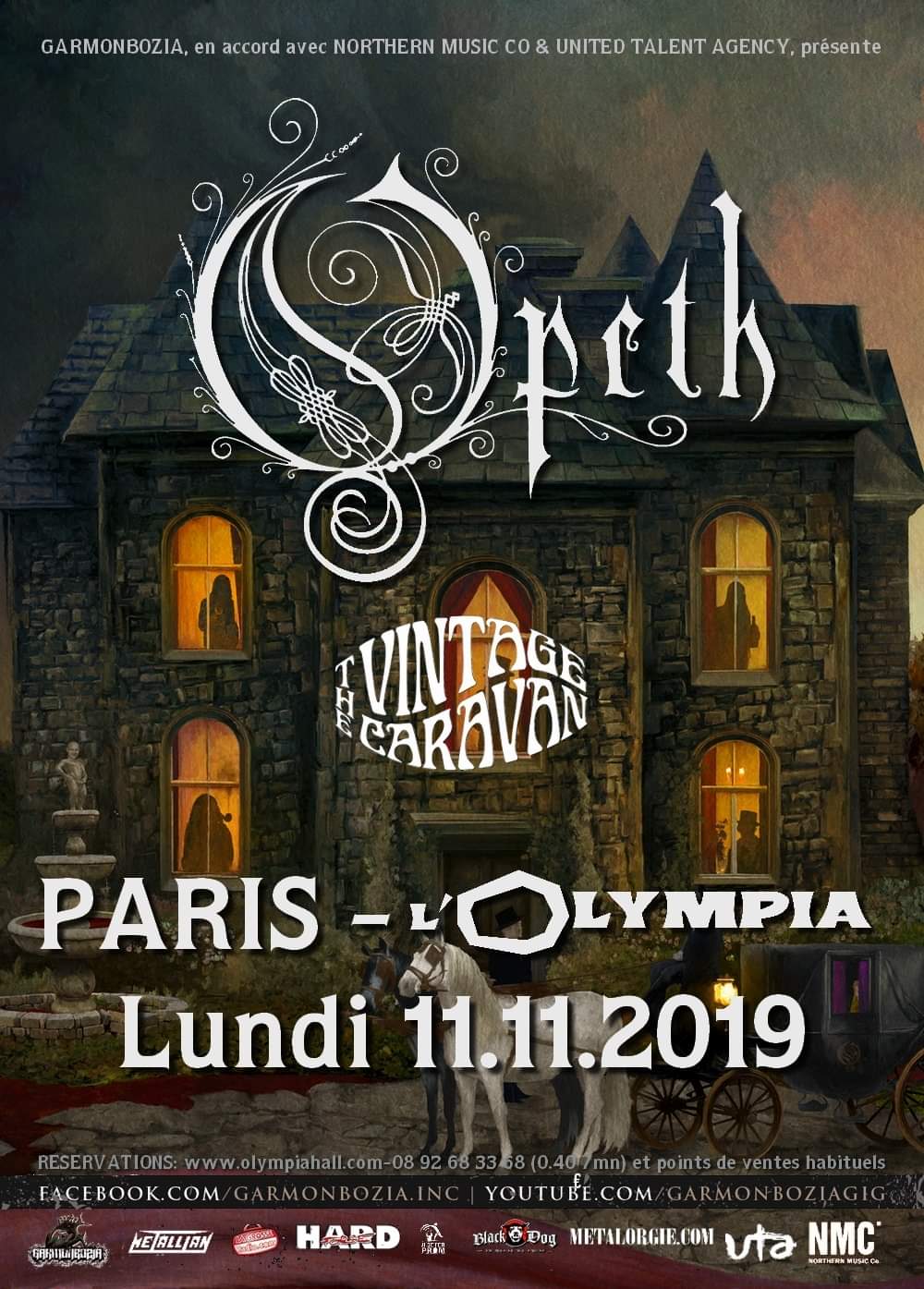 Opeth : Olympia, Paris