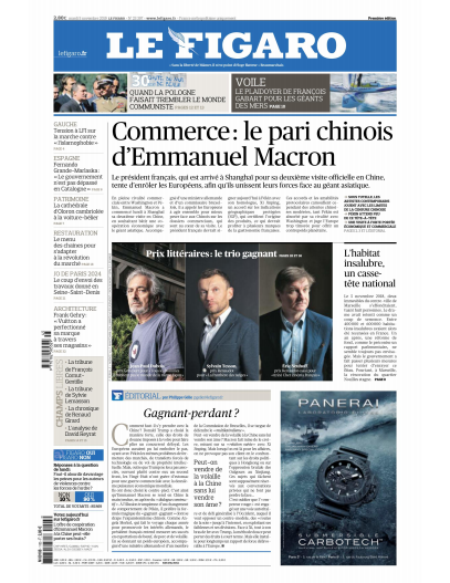 Le Figaro Du Mardi 5 Novembre 2019