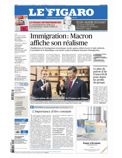  Le Figaro Du Mercredi 6 Novembre 2019