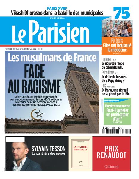 Le Parisien Du Mercredi 6 Novembre 2019