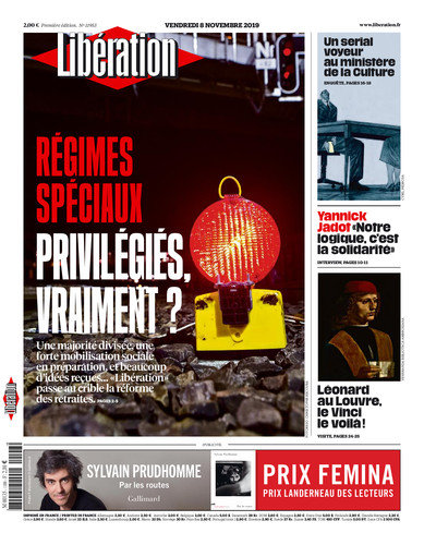  Libération Du Vendredi 8 Novembre 2019